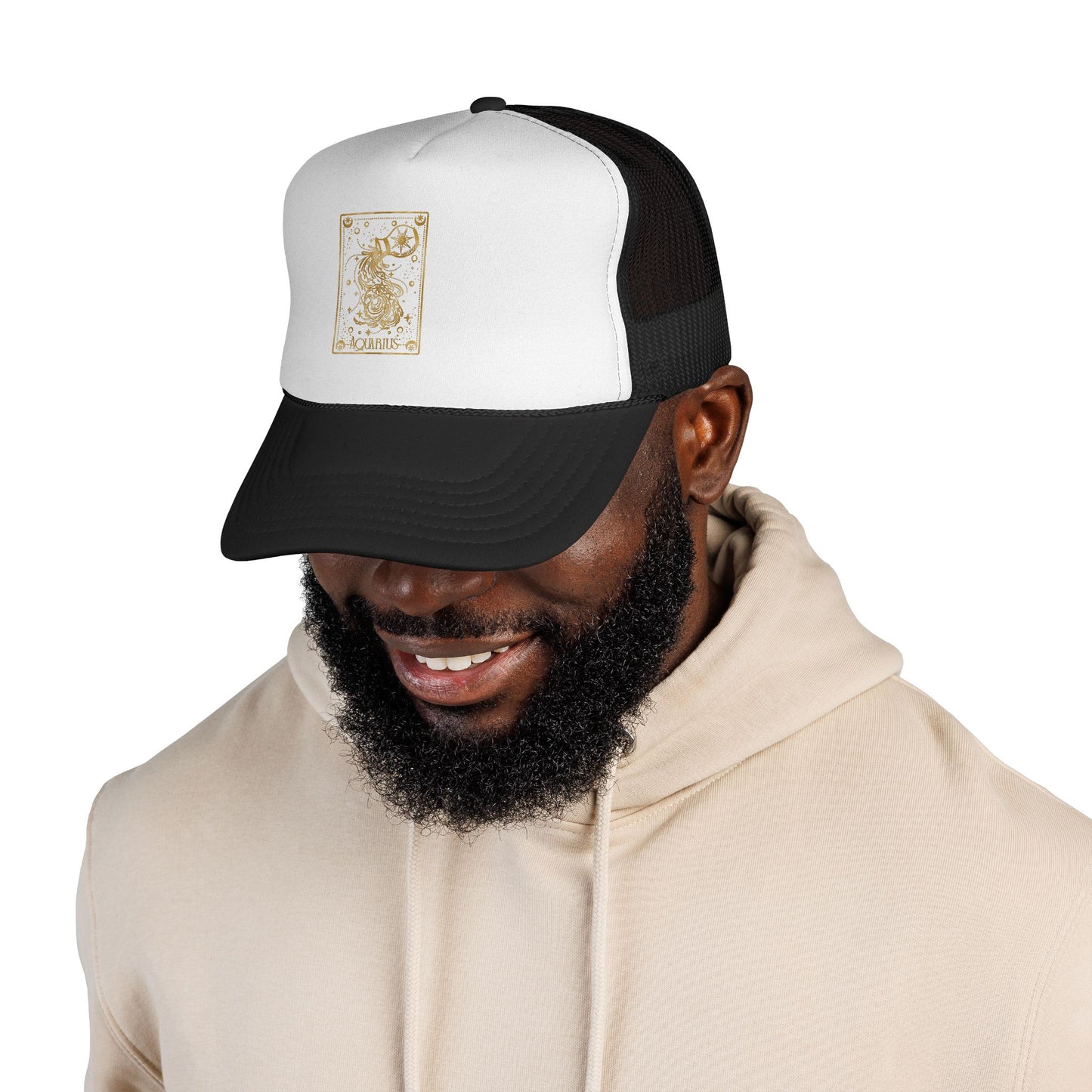 Aquarius Gold Symbol - Horoscope Hat