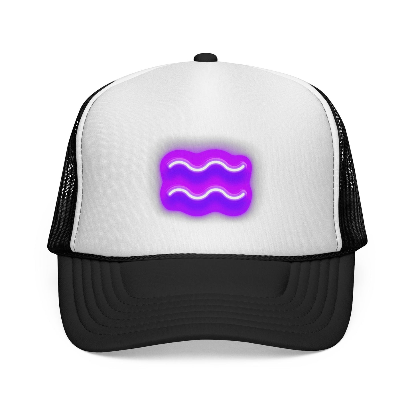Aquarius Zodiac Glow Symbol - Horoscope Hat