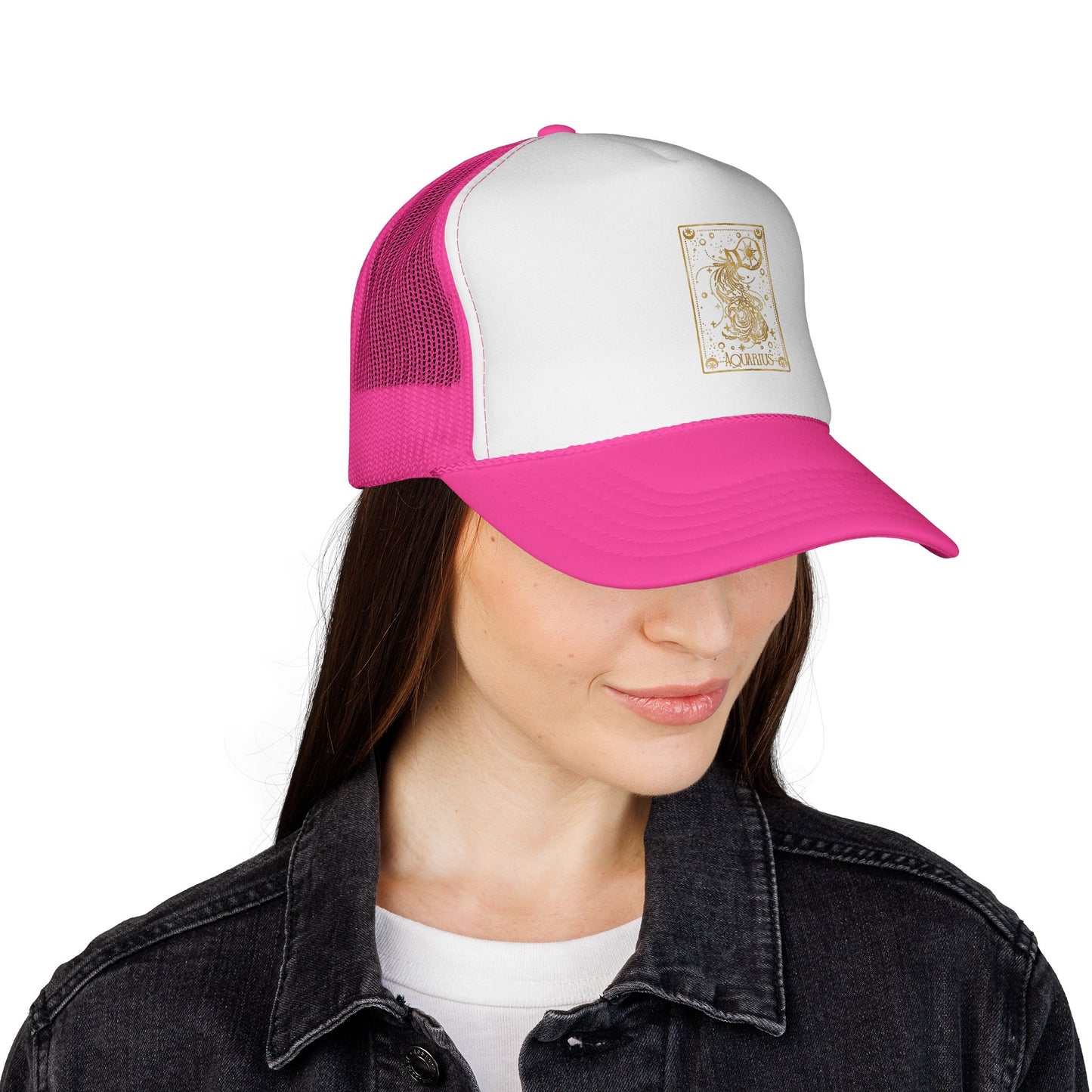 Aquarius Gold Symbol - Horoscope Hat