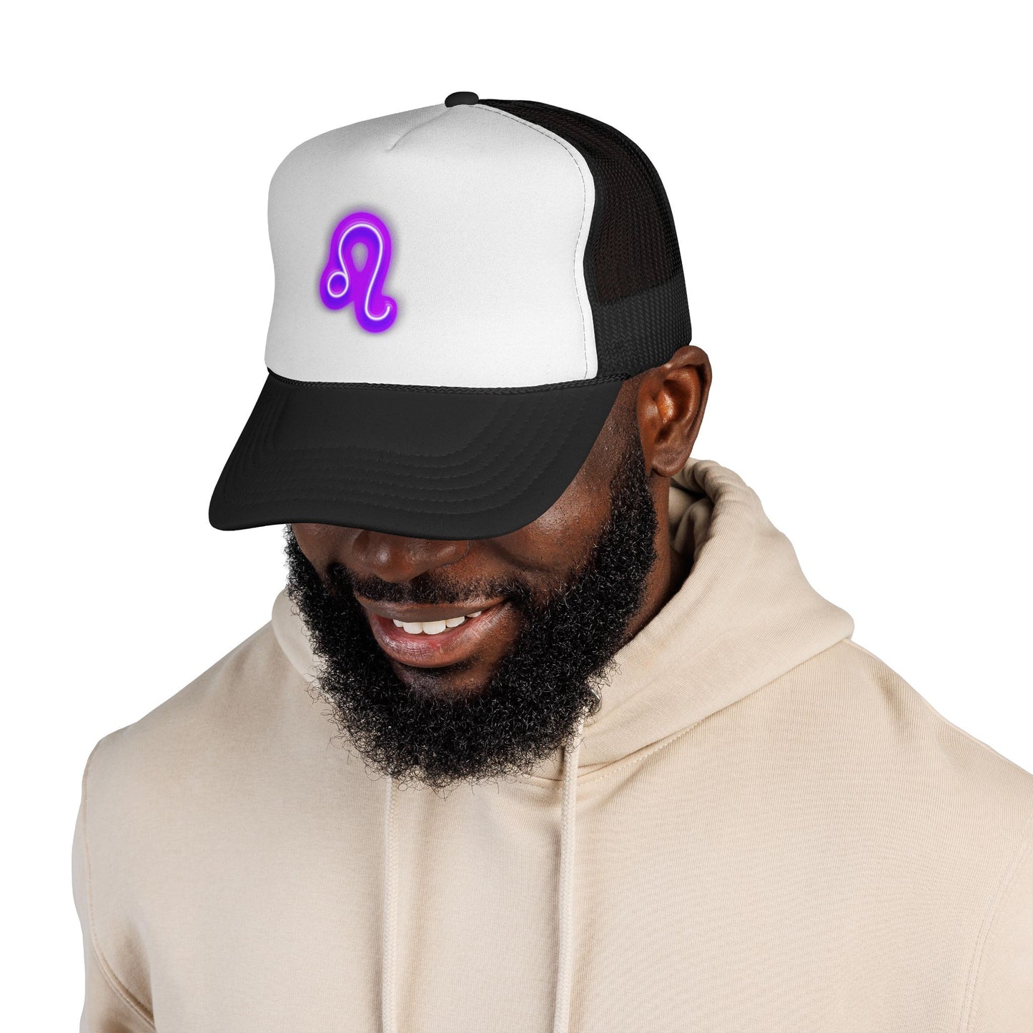 Leo Zodiac Sign Glowing Symbol - Horoscope Hat
