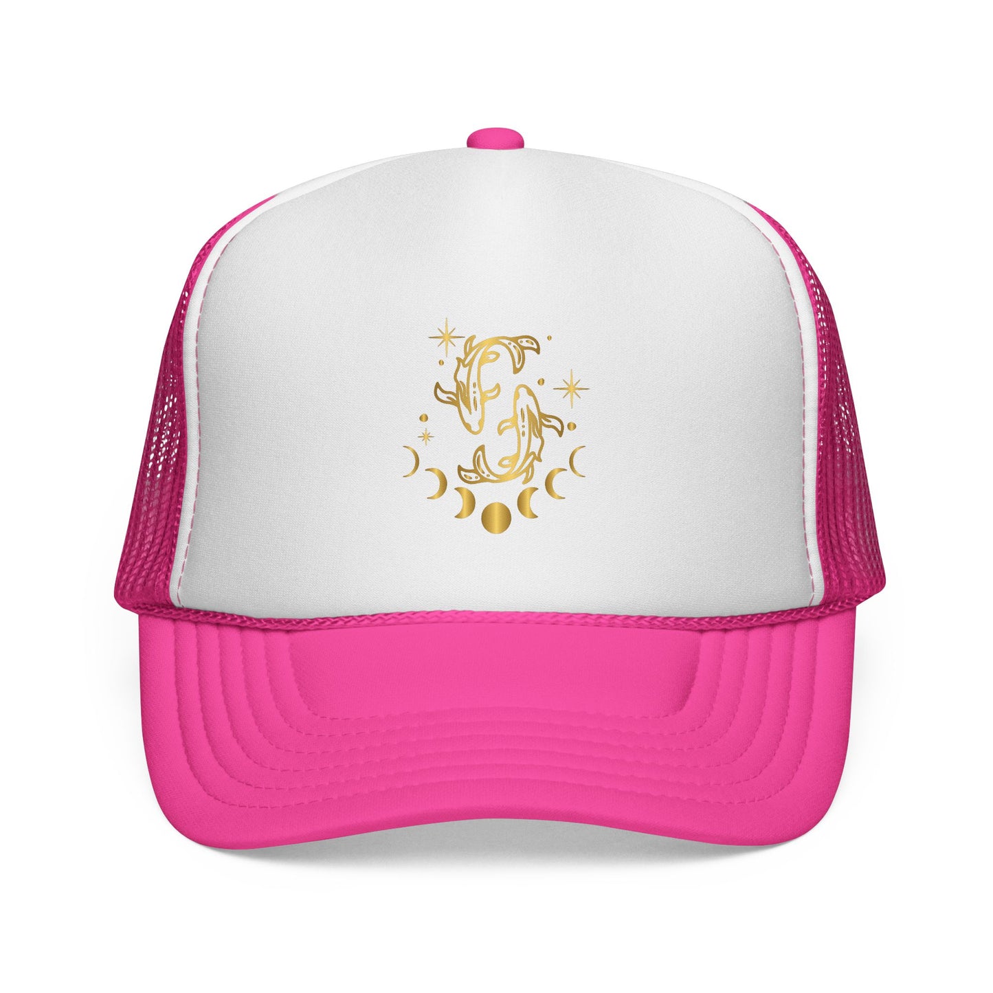 Pisces Gold Koi Fish Zodiac Symbol - Horoscope Hat