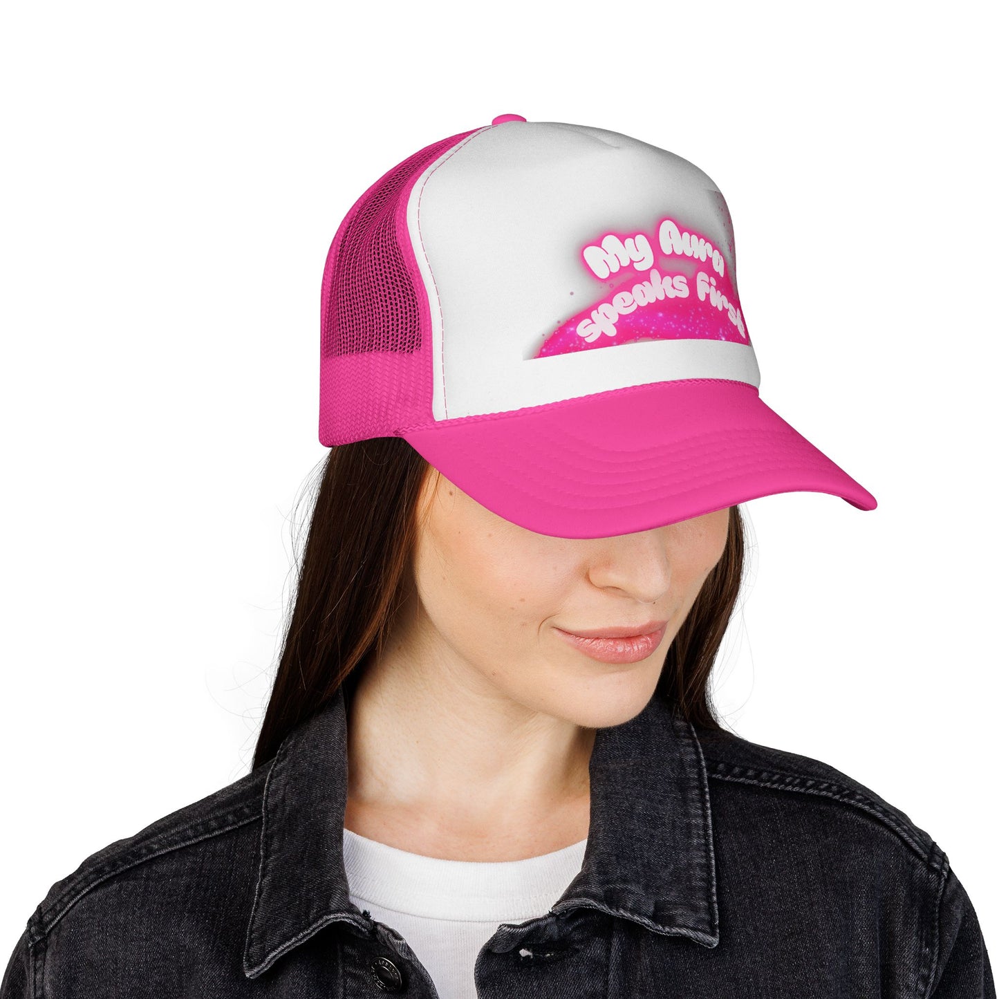 My Aura Speaks First - Spiritual Trucker Hat