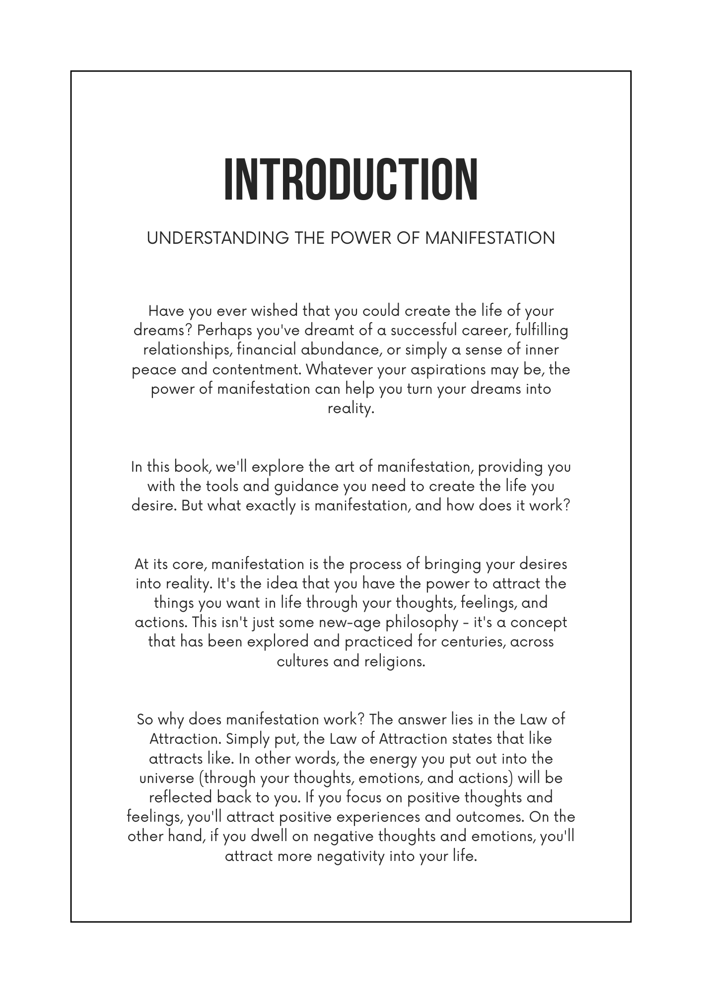 Manifesting a New Era of Life Journal