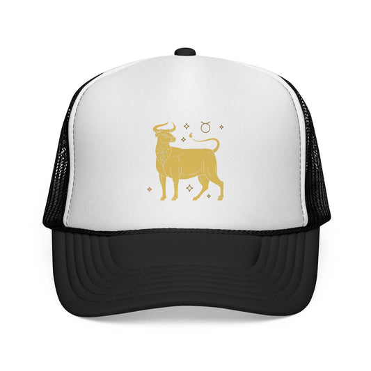 Taurus Zodiac Sign Golden Bull  -  Horoscope Hat