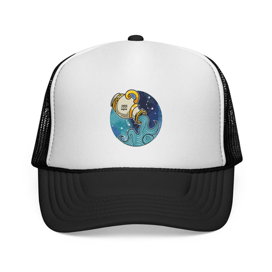 Aqua Zodiac Symbol  -  Horoscope Hat