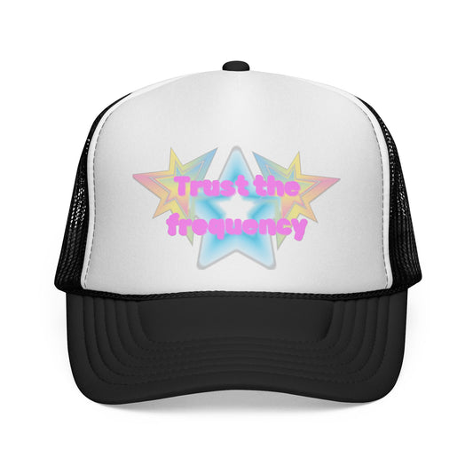 Trust the Frequency Trucker Hat