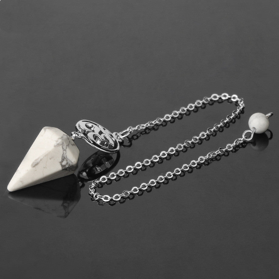 Crystal Ore Pendulum Spiritual Pendant Jewelry