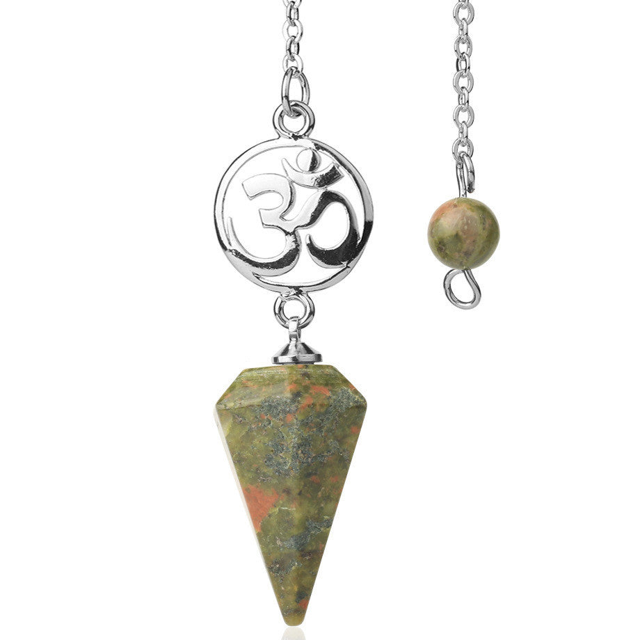 Crystal Ore Pendulum Spiritual Pendant Jewelry